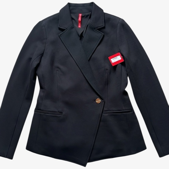 SPANX Perfect Asymmetrical Tailored Blazer Size Small NWT - Picture 16 of 16